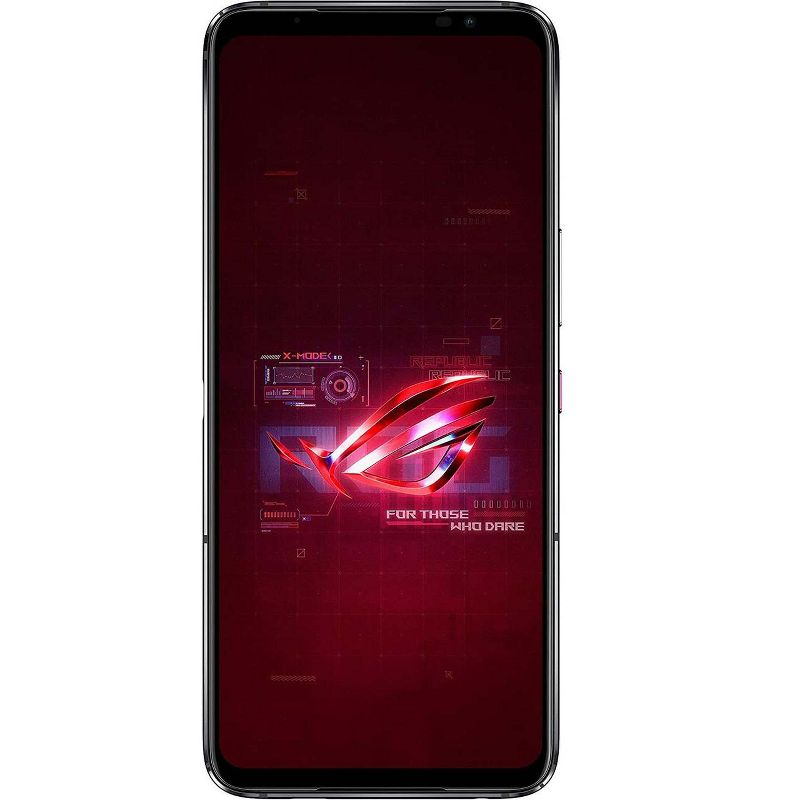 ASUS ROG Phone 6, 6.78” FHD+ 2448x1080 165Hz, 50MP/13MP/5MP Triple Camera, 16GB, 512GB, 5G LTE Unlocked, Phantom Black, US Version, AI2201-16G512G-BK, 2 of 5