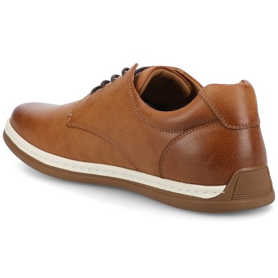 Vance Co. Vance Mens Brodrick Casual Lace-up Sneaker, Tan 9 — фото 7