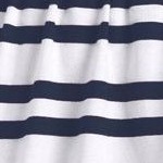 navy double stripe