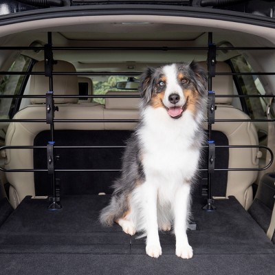 Adjustable Black Metal Dog Car Barrier
