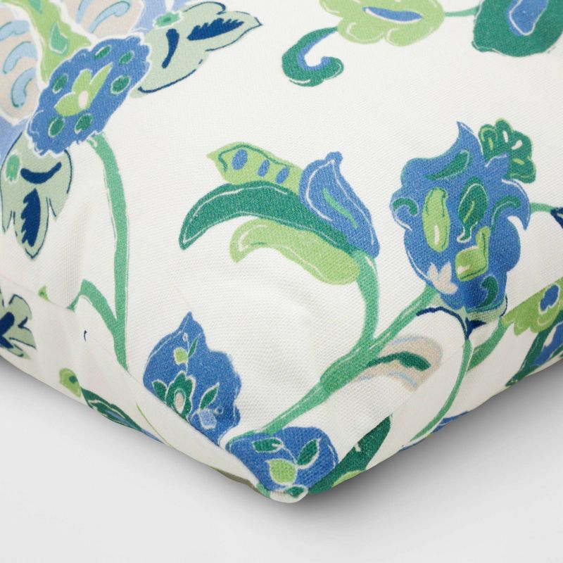 Decorative Throw Pillow Jacobean Floral - Threshold&#8482;, 3 of 4