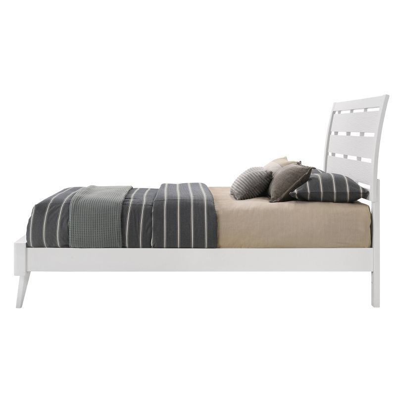 88&#34; Queen Bed Cerys Bed White Finish - Acme Furniture, 4 of 6