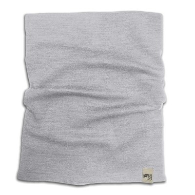 Minus33 Merino Wool Midweight - Neck Gaiter 100% Merino Wool Ash Gray ...