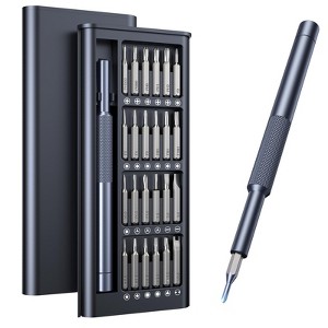 Itopfox 25-in-1 Precision Screwdriver Set, Magnetic Mini Repair Tool Kit for Phone, Computer, Watch, Laptop, Macbook, Doorbell, Eyeglass, Electronics - 1 of 4
