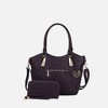 MKF Collection Lucy Vegan Leather Women's Tote Bag by Mia K - 2 of 4