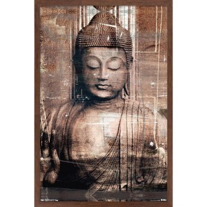 Trends International Thai Buddha Framed Wall Poster Prints - 1 of 4