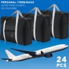 Generic 24 Pcs Travel Duffel Bags Bulk Foldable Luggage Bag Women Men Waterproof Carry Tote with Trolley Sleeve - 4 of 4