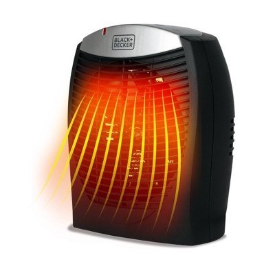 Black+decker Personal Ceramic Heater- Black