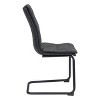 Zuo Sharon Dining Chair (Set of 2) Vintage Black - image 3 of 4