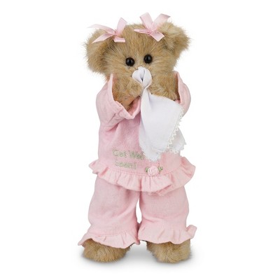 Blue Panda Get Well Soon Bear, Teddy Bear For Hospital Care Package For  Kids, Adults (14 In) : Target