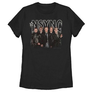 Women's NSYNC Rocker Band Pose T-Shirt - 1 of 4