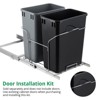 Garbage Waste Recyling Bin with Full Extension Slides - 4 of 4