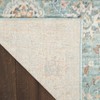 Nourison Washable Decor Vintage Floral Indoor Rug - 4 of 4