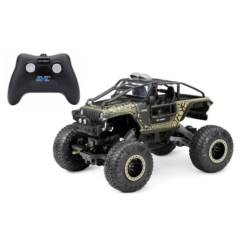New Bright RC Jeep Trailcat Rock Crawler - 1:14 Scale, 1 of 13