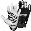 Battle Sports Finally Rich Adult Football Receiver Gloves - Black/White - 2 of 4