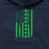 Men's - Instant Message - Lucky USA Flag Graphic Fleece Pullover Hoodie - 2 of 4