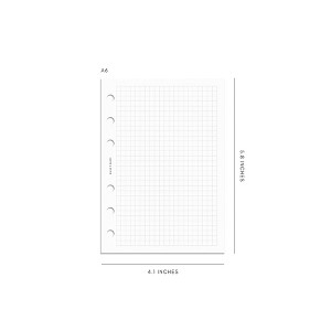 Cloth & Paper A5 Graph Note Planner Inserts - 1 of 4
