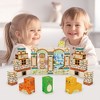 PICASSO-TILES 72 PC Dinosaur Theme Magnetic Building Puzzle Cubes Set for Kids Ages 3+ - 2 of 4