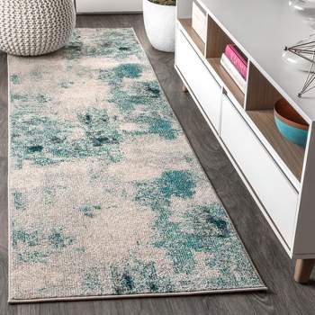 Contemporary POP Modern Abstract Vintage Area Rug - JONATHAN Y