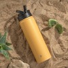 JoyJolt Stainless Steel Water Bottle with Flip Lid & Sport Straw Lid - 22 oz Hot/Cold Vacuum Insulated Stainless Steel Water Bottle - 4 of 4