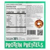 Crisp Power Protein Pretzels, Everything, 6 Bags, 1.75 oz (50 g) Each - 2 of 4
