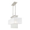 Livex Lighting Alexis 3 - Light Chandelier in  Brushed Nickel - 4 of 4