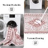 Vintage Washable Rugs, Soft Non-Slip Rugs, Stain Resistant Bohemian Style Low Pile Rugs, Living Room Rugs, Kitchen Rugs, Bedroom Rugs - 4 of 4