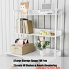 Large Cat Litter Box Enclosure w/ Storage Shelf 2-in-1 Hidden Litter Box Furniture with Scratch Pad House Cat Box Washroom for Livingroom Entryway - 3 of 4