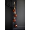 Kalalou Halloween Jack‑O‑Lantern Jingle Bell Cluster Garland – Spooky Bell Decor - 2 of 4