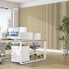 SpassWay 2-PC/4-PCs Acoustic Soundproof Slat Wall Panels 3D Decorative Wall Sculptures Modern Wall Decor Natural Wood/Black/Walnut - 4 of 4