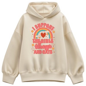 Women's - Instant Message - I Support The Girls Theys And Gays - 1 of 2