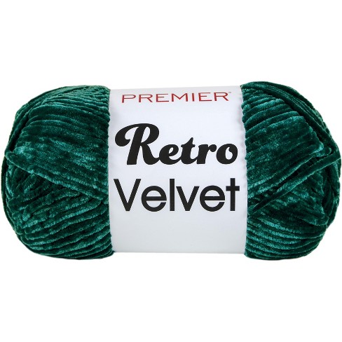 Premier Retro Velvet Yarn-emerald : Target