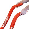 Meister Professional 2.5" Diameter Sheathed Battle Rope - Red - 3 of 4