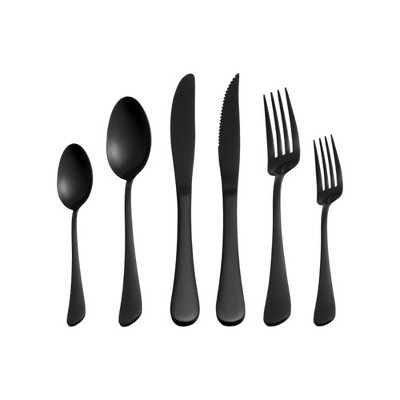 Nebula Vortex Titanium Stainless Steel Tableware Cutlery Set