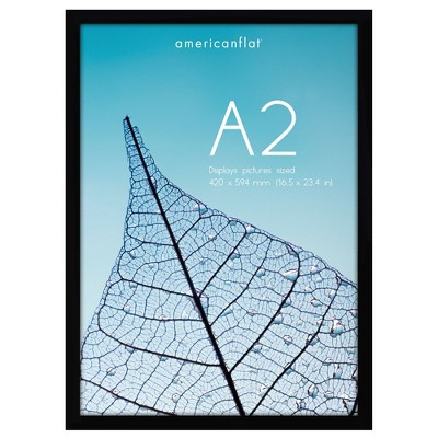 Americanflat A2 A3 A4 A5 Picture Frame and Poster Frame for Displaying Wall Decor - Perfect for Photos, Documents, and Artwork