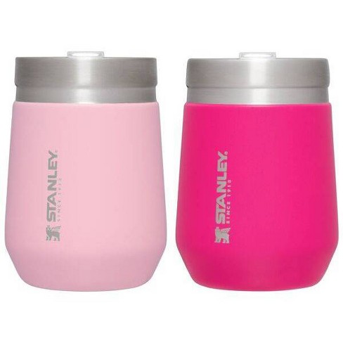 Stanley 2pk 10oz Stainless Steel Everyday Go Tumbler - Pink Vibes/Flamingo