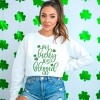 Simply Sage Market Women's Graphic Sweatshirt Not Lucky Just Blessed - 2 of 4