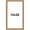 PosterPalooza | 14x25 Museum-Quality Picture Frame, UV Resistant Acrylic, Foam Board Backing, Available in 4 Finishes - 2 of 4