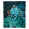 Warner Bros. Horror Clown Break Out Silk Touch Throw Blanket 50x60 Inches - 3 of 4