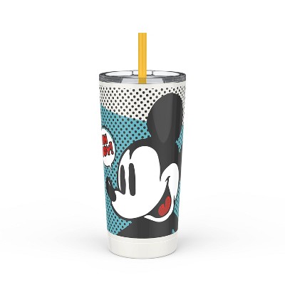 Zak Designs 15oz Recycled Plastic Kids' Straw Tumbler With Antimicrobial  Spout - Moons : Target