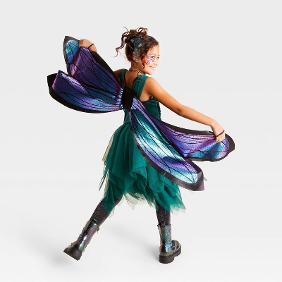 Kids' Halloween Iridescent Dragon Fly Wings - Hyde and EEK! Boutique™
