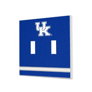NCAA SEC Universities Stripe Hidden-Screw Light Switch Plate for Double Toggle - 1 of 4