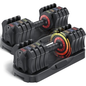 Dexmalle Adjustable Dumbbell Set of 22.5LB Set - 1 of 4