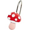 The Lakeside Collection Gnome Acorn Bath Collection - Set of Shower Hooks - 2 of 2