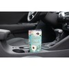 Elanze Designs 20 oz Stainless Steel On the Go Insulated Travel Tumbler With Push Top Lid, Floral Sister of the Bride Sky Blue - 3 of 4