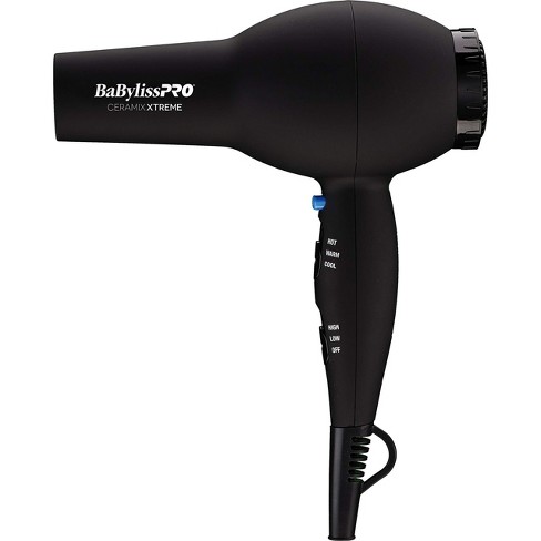 BaBylissPRO Nano Titanium Hair Dryer, Professional 2000-Watt Blow Dryer,  Ionic Technology Dries Hair Faster With Less Frizz