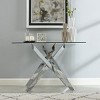 Probe Hues 45.3 Inch Glass Top Coffee Table - 2 of 4