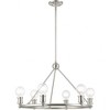 Livex Lighting Lansdale 6 - Light Chandelier in  Brushed Nickel - 2 of 4