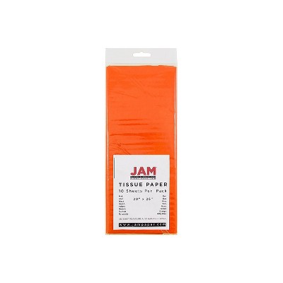 JAM Paper Crinkle Cut Shred Tissue Paper Filler Metallic Silver 1.25 oz  1202500