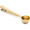 Juvale Metal Coffee Scoop (Gold, 6.7 In, 2-Pack) - 4 of 4